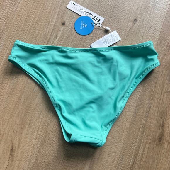 CUPSHE teal two piece bikini set size small -NWT - Picture 3 of 5